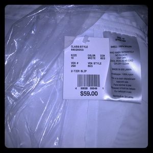 2 tier slip for wedding / prom